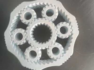 Print in Place Planetary Gear Spinner
