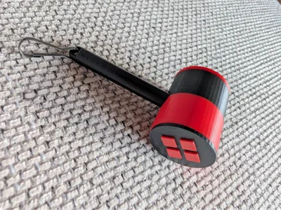 Harley's Mallet Keychain