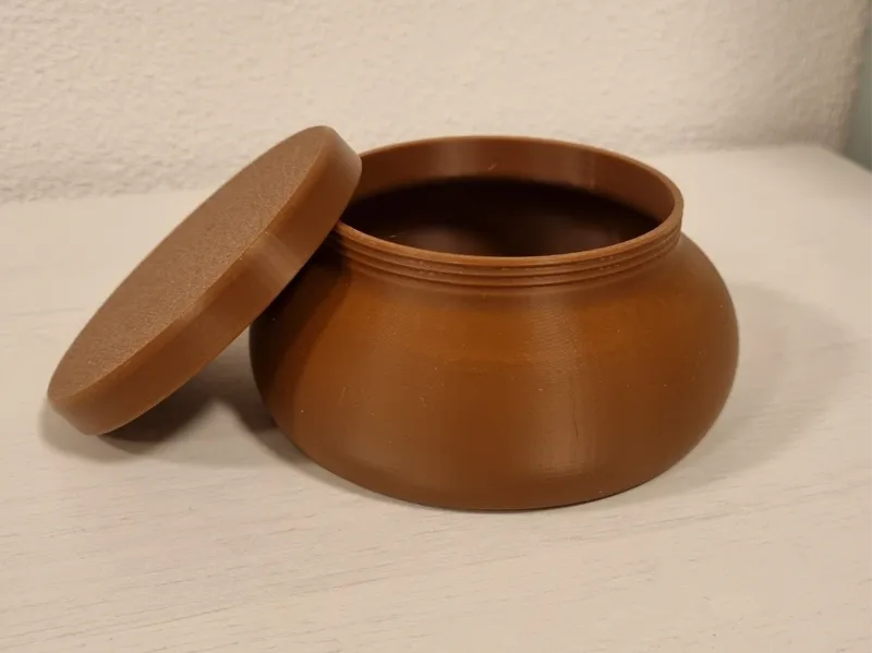 Bauchige Schraubdose