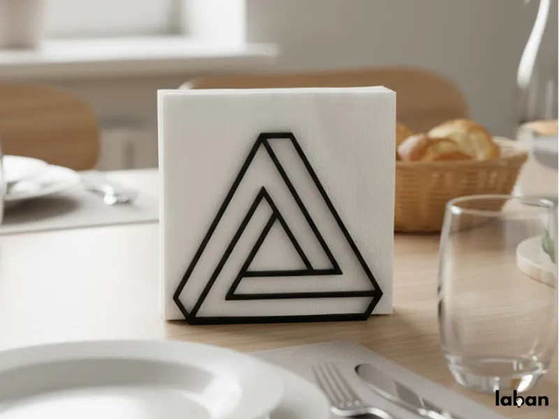 The Impossible Triangle - Napkin Holder