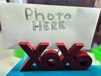 Porte-photo Saint-Valentin XOXO — photo 2