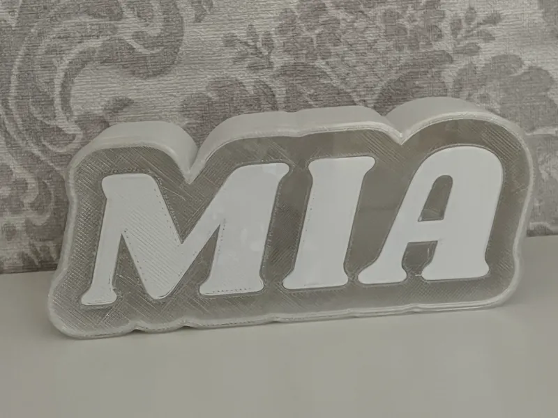 Namenslampe (MIA)