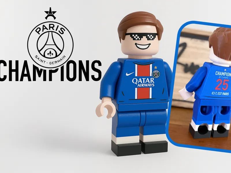 Champions PSG collector Brick XXL