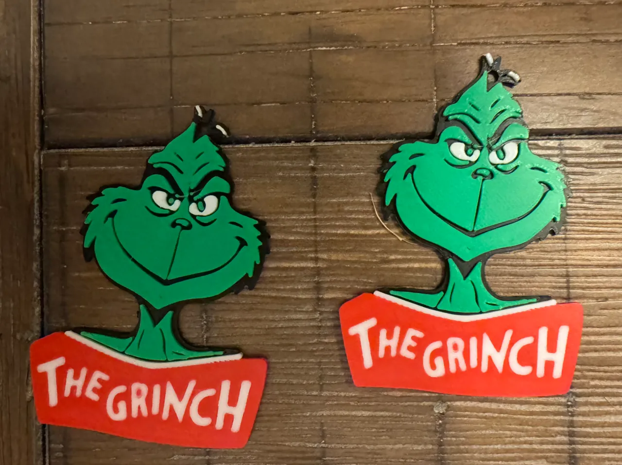 Grinch Earrings view 2