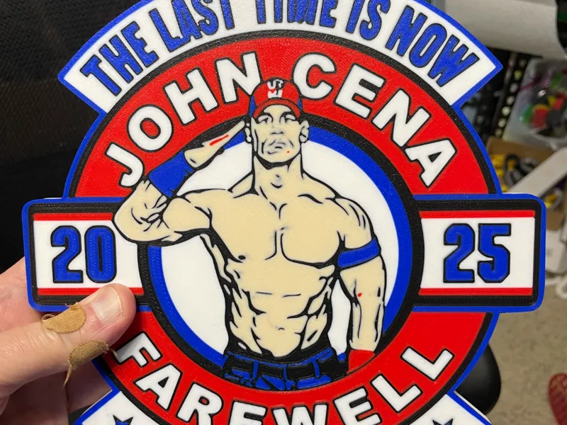 John Cena Farewell tour necklace