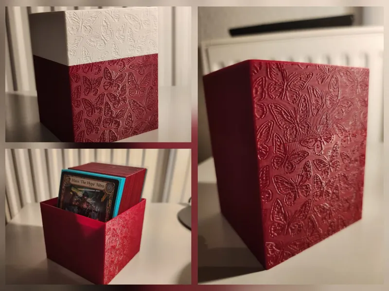 Simple TCG Deckbox (Butterfly Design)