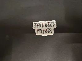 Stranger Things christmas lights logo
