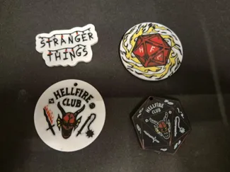 Stranger Things keychains