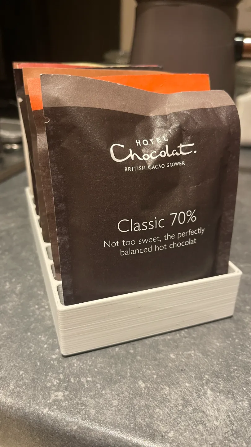 Velvetiser sachet holder by 3D Universe MakerWorld