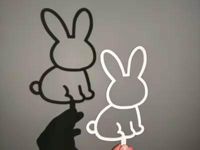 Light and Shadow Bunny V2