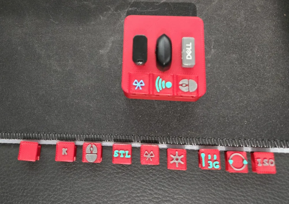 Gridfinity USB Storage with device tags by faraway3dprinting MakerWorld ...