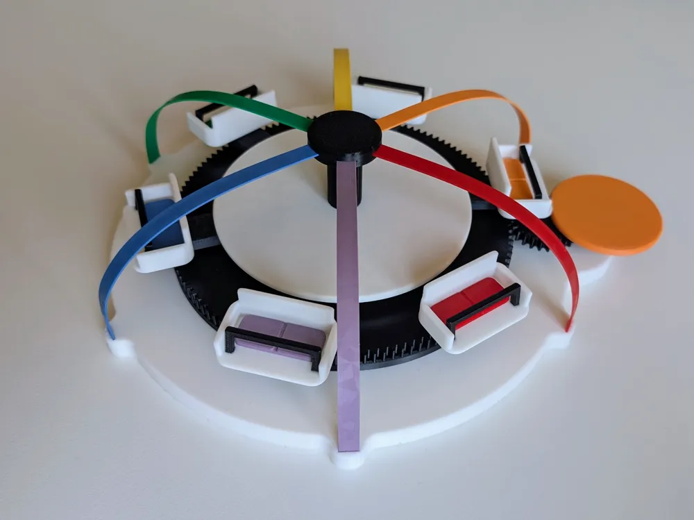 Modelo para impresión 3D: The Lazy Rainbow Ride. Referencia del modelo original.