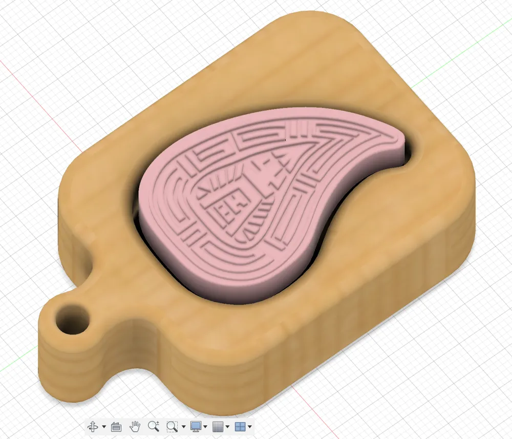 HeartShaped Rice Cake Keycap Fidget Toy Remixed by THISMOOOMENT