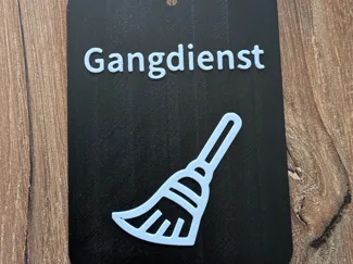 Gangdienstschild