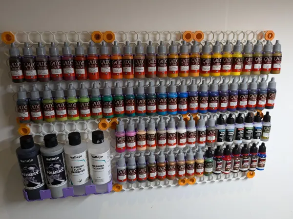 Support pour flacons de peinture Vallejo