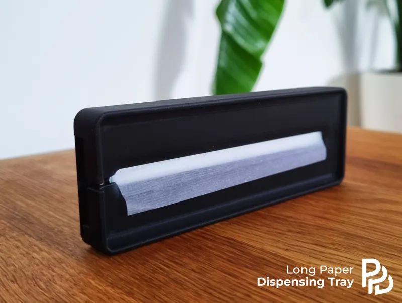 Long Paper Dispensing Tray 