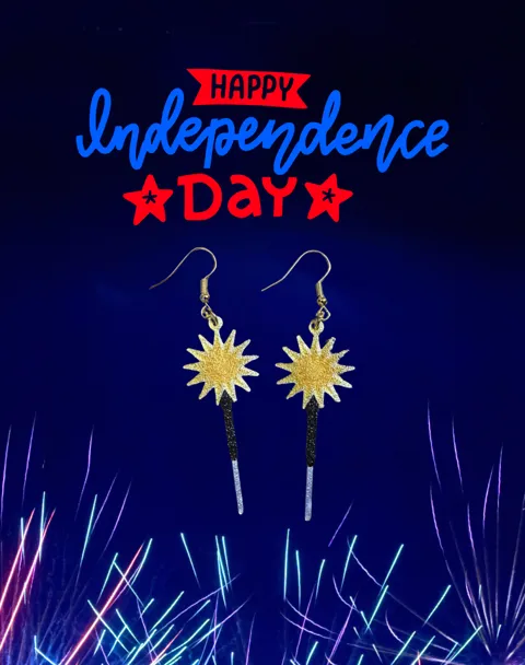 Sparkler earrings