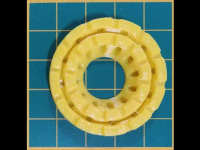 Filament storage vacuum bag helper ring