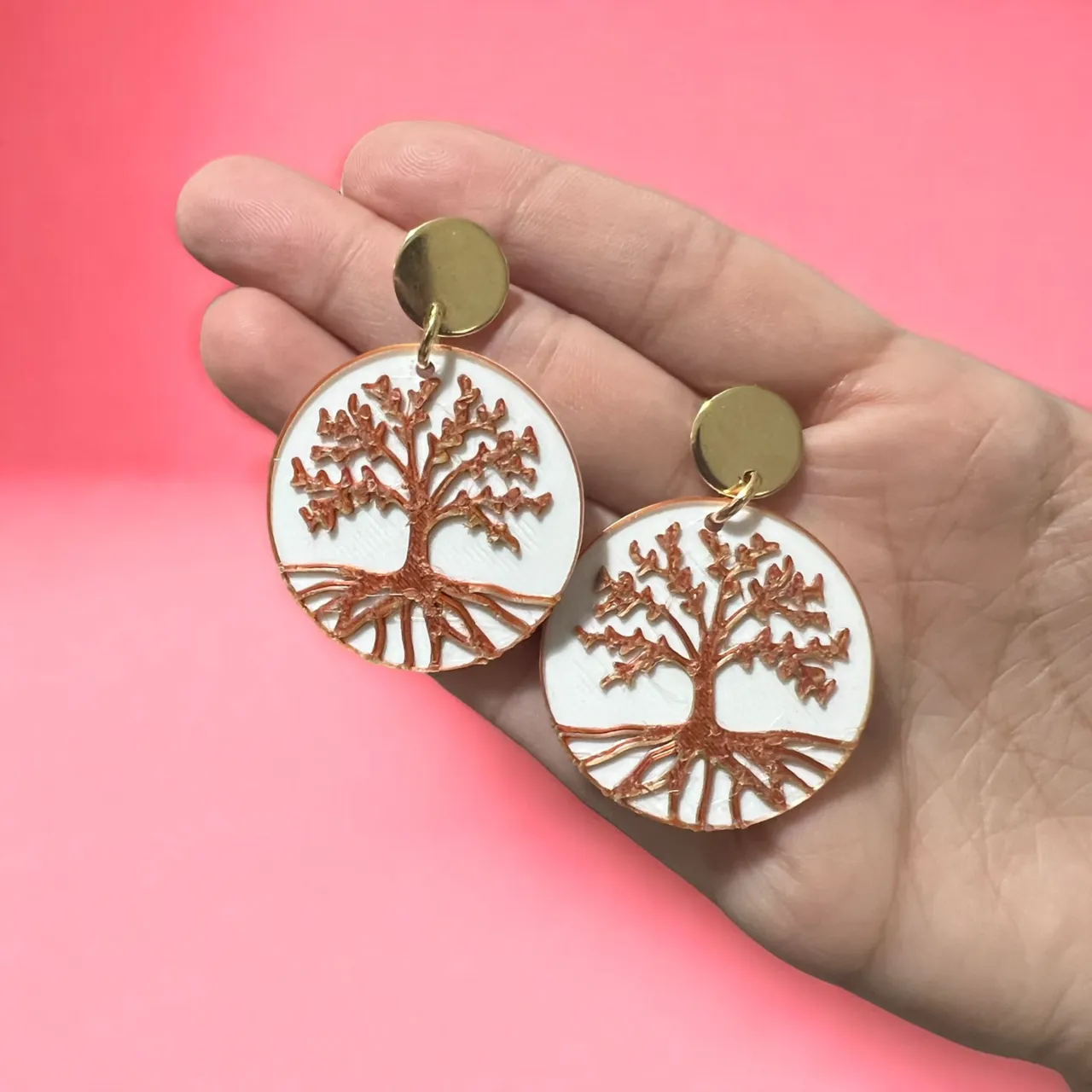 Pendientes Árbol de la vida view 2
