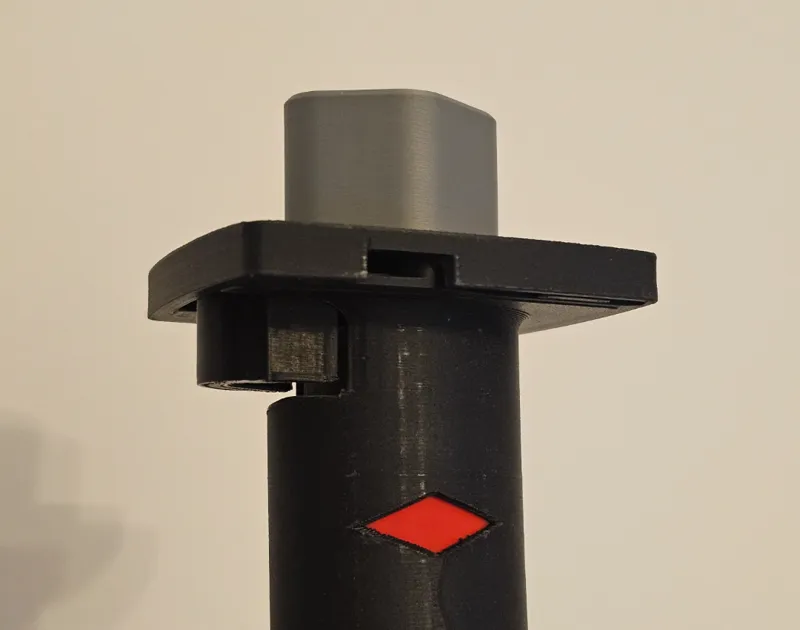 Collapsible Katana - Revoluted Button with Spring