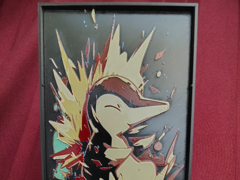 Cyndaquil Pokemon Hueforge