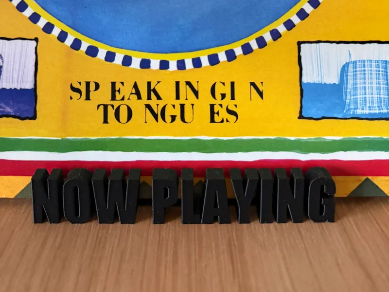 Now Playing: super stable vinyl holder