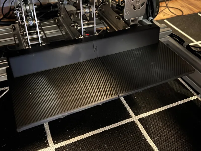 Pedal Platte Simracing Rig 