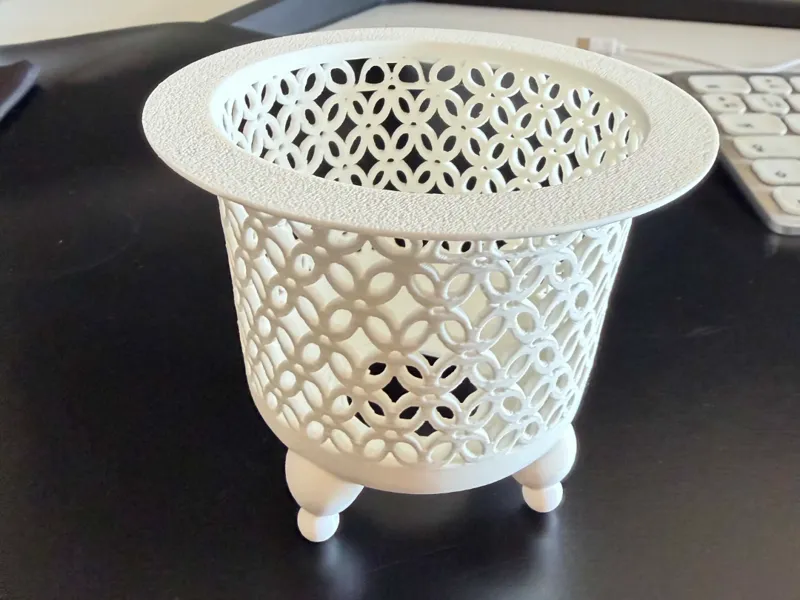Fukiran Style Decorative Orchid Pot