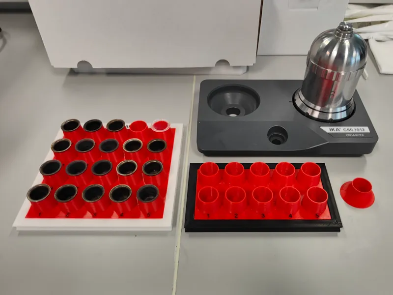 IKA C6000 Bomb Calorimeter cup support