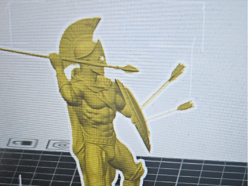 Leonidas nachbildung der original statue