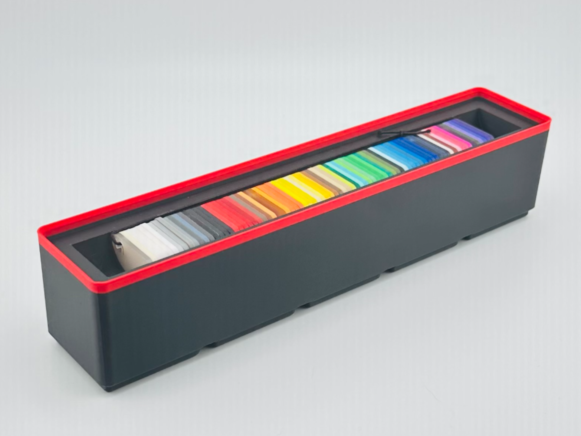 Bambu Filament Swatch Holder Gridfinity Bin (SGS)