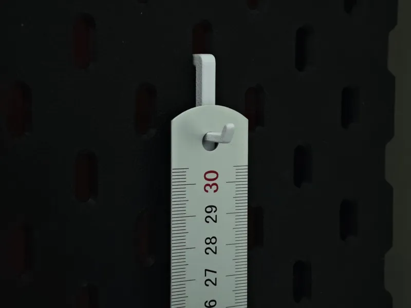 宜家SKADIS洞洞板 钢尺/直尺/测量工具收纳挂钩