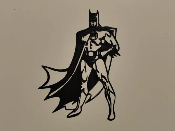 Tableau mural silhouette Batman