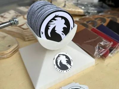 Rounded Business Card Holder