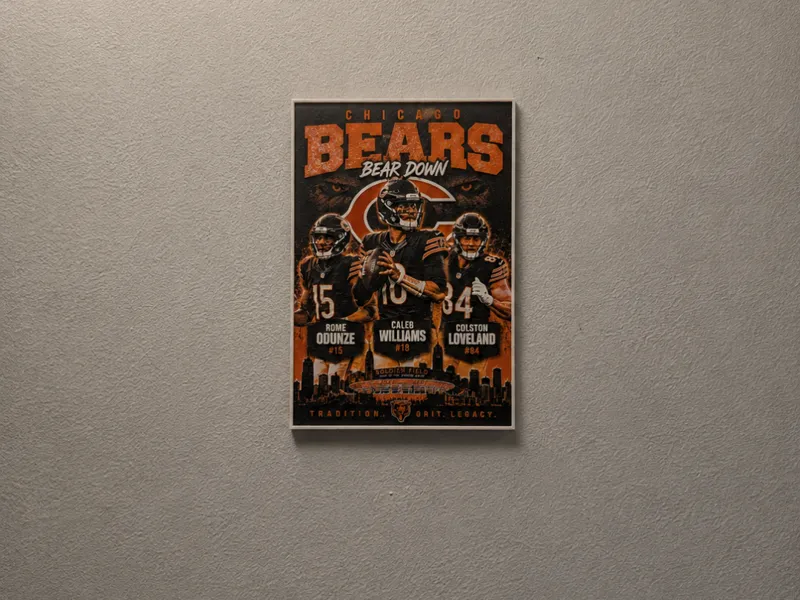Chicago Bears HueForge