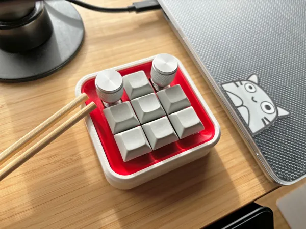Boîtier de macropad pour clavier Keebio BDN9