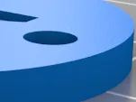 euro coin for cart