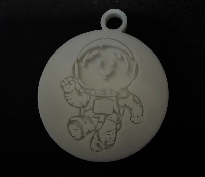 Kleiner Astronaut Schlüsselanhänger Keytag Space
