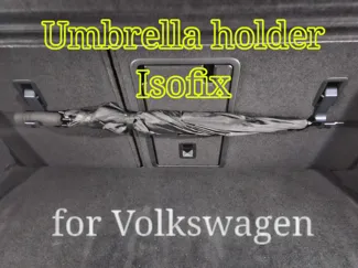 Umbrella hooks Isofix mounting for VW
