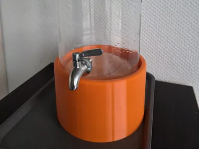 Beverage dispenser stand