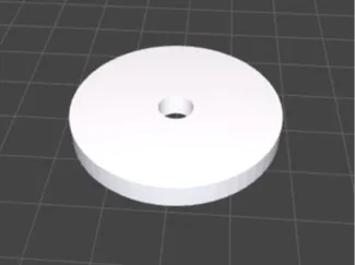 Arruela Mini Esmerilhadeira disco 22mm para 10mm