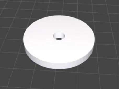 Arruela Mini Esmerilhadeira disco 22mm para 10mm