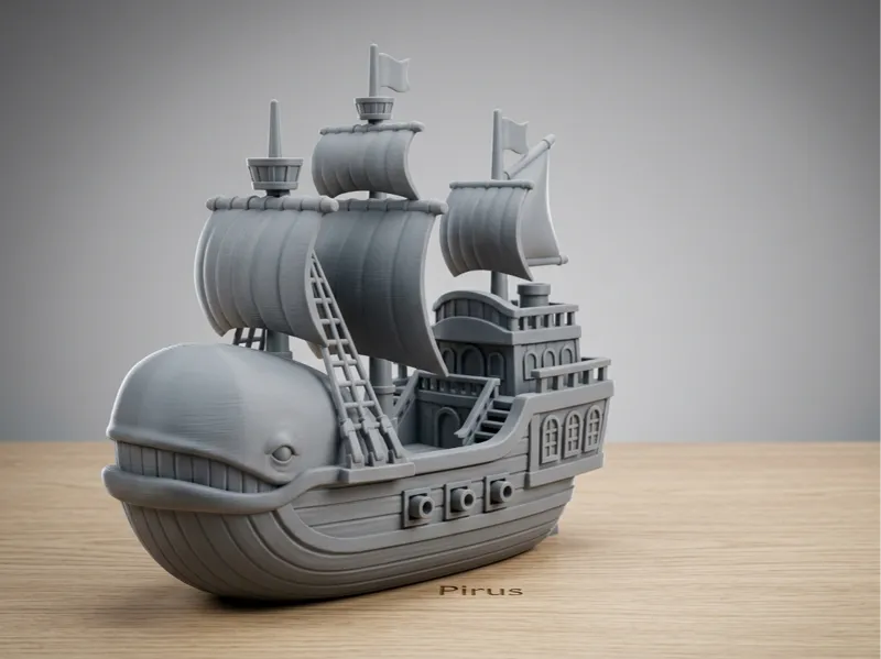 Moby Dick Benchy – Whitebeard ship benchy