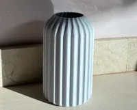 Grand vase strié — photo 2