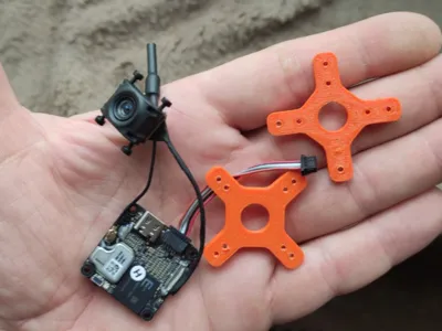 DJI O4 mount reduction without nuts