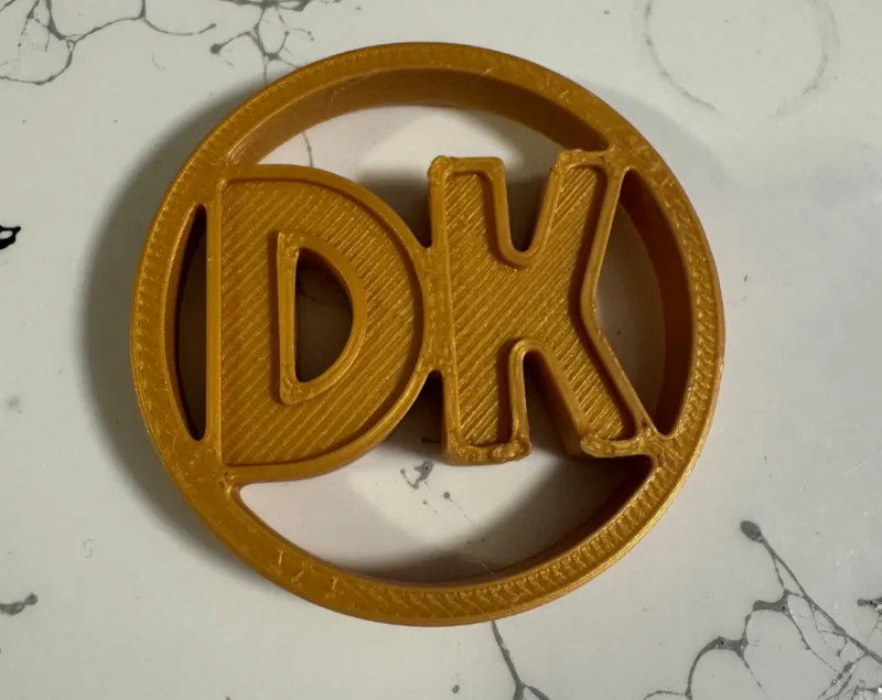 Donkey Kong Coin Fridge Magnet