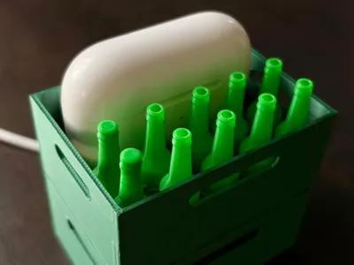 Beer crate charging station AirPods Pro2 USBCApple