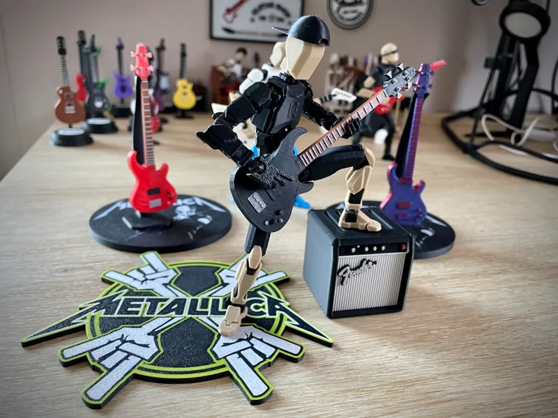 Dummy 13 Bass Guitar Aria Pro II (Cliff Burton)