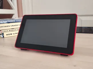Desktop Case for Raspberry Pi 7" Touch Display 2 