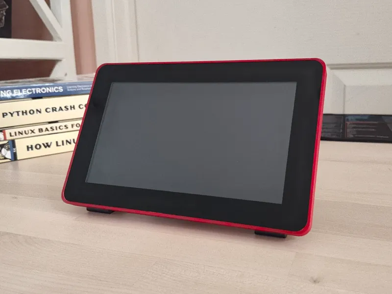 Desktop Case for Raspberry Pi 7" Touch Display 2 
